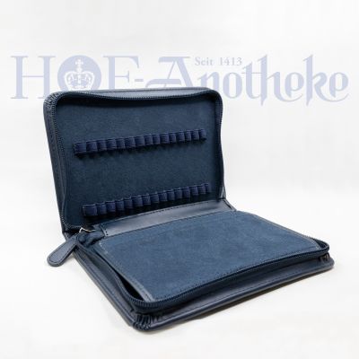 Leere 60-Schlaufen-Taschenapotheke Leder