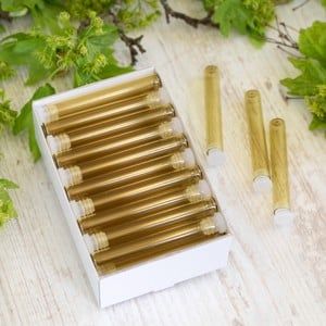 Röhrchen braun, leer